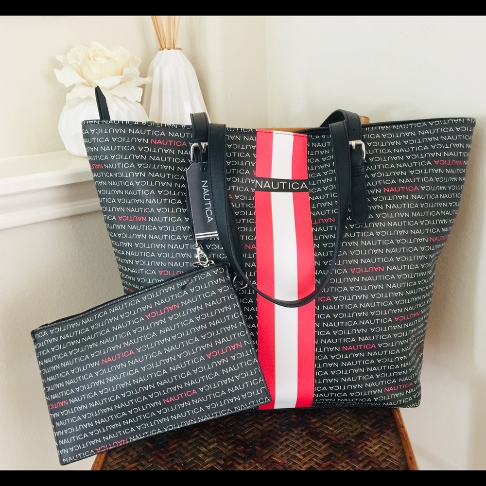 🆕 Nautica tote bag; shoulder purse; handbag (NWT)